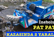 <center> İnebolu: </center><center><font color=’blue’> PAT PAT KAZASINDA 2 YARALI </font></center>