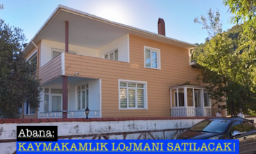 <center> Abana: </center><center><font color=’blue’> KAYMAKAMLIK LOJMANI SATILACAK! </font></center>
