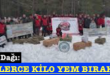 <center> Ilgaz Dağı: </center><center><font color=’blue’> YÜZLERCE KİLO YEM BIRAKILDI </font></center>