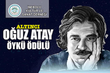 <center> İnebolu: </center><center><font color=’blue’> OĞUZ ATAY ÖYKÜ ÖDÜLÜ </font></center>
