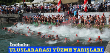 <center> İnebolu:  </center><center><font color=’blue’> ULUSLARARASI YÜZME YARIŞLARI </font></center>