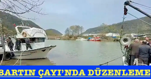 BARTIN ÇAYI’NDA DÜZENLEME