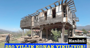 <center> Hanönü: </center><center><font color=’blue’>250 YILLIK KONAK YIKILIYOR! </font></center>