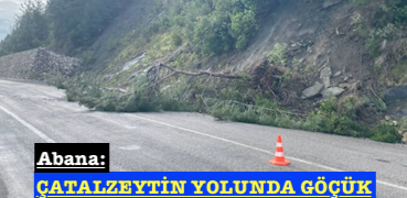 <center> Abana: </center><center><font color=’blue’> ÇATALZEYTİN YOLUNDA GÖÇÜK </font></center>