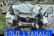 <center> Araç: </center><center><font color=’blue’>3 ÖLÜ, 1 YARALI  </font></center>