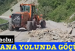 <center> İnebolu: </center><center><font color=’blue’> ABANA YOLUNDA GÖÇÜK </font></center>
