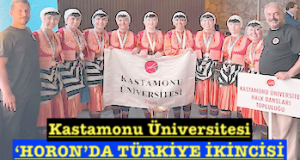 <center> Kastamonu Üniversitesi </center><center><font color=’blue’>‘HORON’DA TÜRKİYE İKİNCİSİ </font></center>