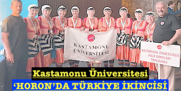 <center> Kastamonu Üniversitesi </center><center><font color=’blue’>‘HORON’DA TÜRKİYE İKİNCİSİ </font></center>