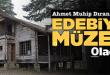 <center> Erfelek: </center><center><font color=’blue’> Ahmet Muhip Dıranas’ın Evi EDEBİYAT MÜZESİ OLACAK </font></center>