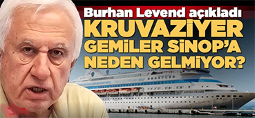 <center> Kruvaziyer Gemiler </center><center><font color=’blue’> SİNOP’A NEDEN GELMİYOR? </font></center>